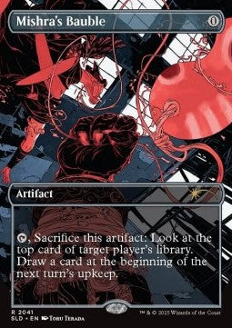 Mishra's Bauble (V.1)⁣ - Secret Lair Drop Series: The Ultimate Pencil Superdrop⁣ (Rare)⁣ [2041]