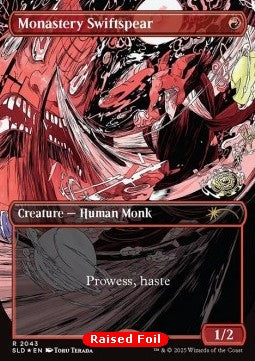Monastery Swiftspear (V.2)⁣ - Secret Lair Drop Series: The Ultimate Pencil Superdrop⁣ (Rare)⁣ [2043]