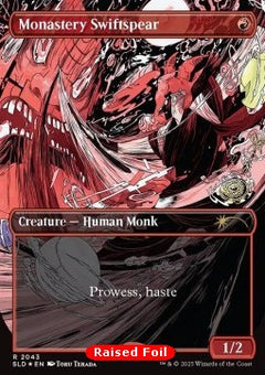 Monastery Swiftspear (V.2)⁣ - Secret Lair Drop Series: The Ultimate Pencil Superdrop⁣ (Rare)⁣ [2043]