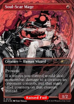 Soul-Scar Mage (V.2)⁣ - Secret Lair Drop Series: The Ultimate Pencil Superdrop⁣ (Rare)⁣ [2044]
