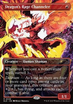 Dragon's Rage Channeler (V.1)⁣ - Secret Lair Drop Series: The Ultimate Pencil Superdrop⁣ (Rare)⁣ [2048]