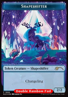 Shapeshifter Token (Blue 2/2) (V.1)⁣ - Secret Lair Commander Deck: Everyone's Invited!⁣ (Token)⁣ [1906]