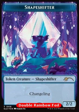 Shapeshifter Token (Blue 2/2) (V.3)⁣ - Secret Lair Commander Deck: Everyone's Invited!⁣ (Token)⁣ [1908]