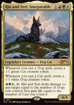 Rin and Seri, Inseparable⁣ - Secret Lair Commander Deck: Everyone's Invited!⁣ (Mythic)⁣ [1910]