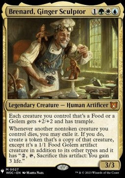 Brenard, Ginger Sculptor⁣ - Secret Lair Commander Deck: Everyone's Invited!⁣ (Mythic)