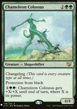 Chameleon Colossus⁣ - Secret Lair Commander Deck: Everyone's Invited!⁣ (Rare)