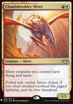 Cloudshredder Sliver⁣ - Secret Lair Commander Deck: Everyone's Invited!⁣ (Rare)