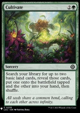 Cultivate⁣ - Secret Lair Commander Deck: Everyone's Invited!⁣ (Common)