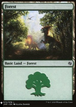 Forest (V.1)⁣ - Secret Lair Commander Deck: Everyone's Invited!⁣ (Land)