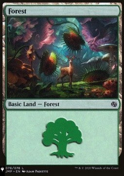Forest (V.3)⁣ - Secret Lair Commander Deck: Everyone's Invited!⁣ (Land)