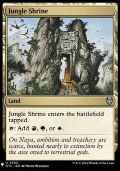 Jungle Shrine⁣ - Secret Lair Commander Deck: Everyone's Invited!⁣ (Uncommon)