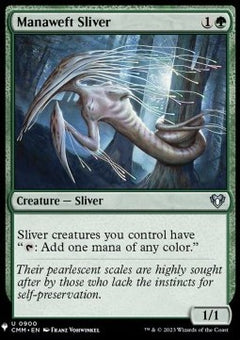 Manaweft Sliver⁣ - Secret Lair Commander Deck: Everyone's Invited!⁣ (Uncommon)