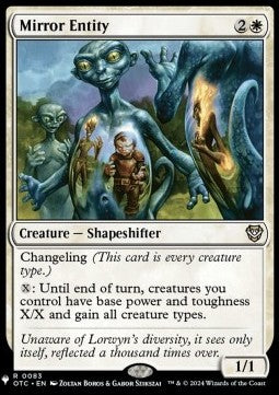 Mirror Entity⁣ - Secret Lair Commander Deck: Everyone's Invited!⁣ (Rare)