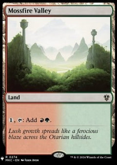 Mossfire Valley⁣ - Secret Lair Commander Deck: Everyone's Invited!⁣ (Rare)