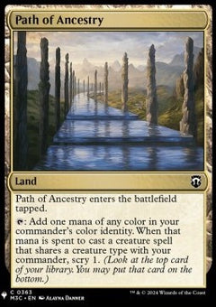 Path of Ancestry⁣ - Secret Lair Commander Deck: Everyone's Invited!⁣ (Common)