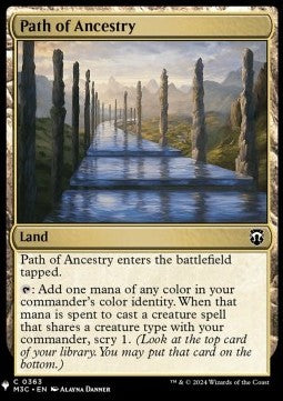 Path of Ancestry⁣ - Secret Lair Commander Deck: Everyone's Invited!⁣ (Common)