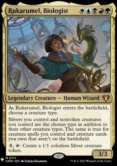 Rukarumel, Biologist⁣ - Secret Lair Commander Deck: Everyone's Invited!⁣ (Mythic)