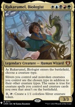 Rukarumel, Biologist⁣ - Secret Lair Commander Deck: Everyone's Invited!⁣ (Mythic)