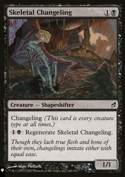 Skeletal Changeling⁣ - Secret Lair Commander Deck: Everyone's Invited!⁣ (Common)
