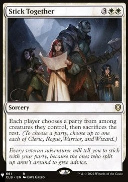 Stick Together⁣ - Secret Lair Commander Deck: Everyone's Invited!⁣ (Rare)