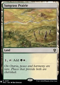 Sungrass Prairie⁣ - Secret Lair Commander Deck: Everyone's Invited!⁣ (Rare)