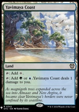 Yavimaya Coast⁣ - Secret Lair Commander Deck: Everyone's Invited!⁣ (Rare)