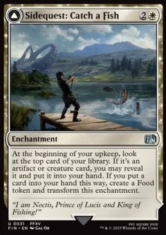 Sidequest: Catch a Fish // Cooking Campsite⁣ - Magic: The Gathering - FINAL FANTASY⁣ (Uncommon)⁣ [31]