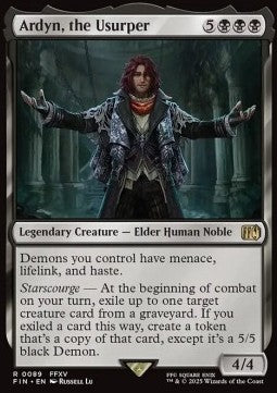 Ardyn, the Usurper⁣ - Magic: The Gathering - FINAL FANTASY⁣ (Rare)⁣ [89]