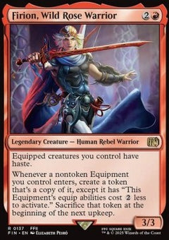 Firion, Wild Rose Warrior⁣ - Magic: The Gathering - FINAL FANTASY⁣ (Rare)⁣ [137]