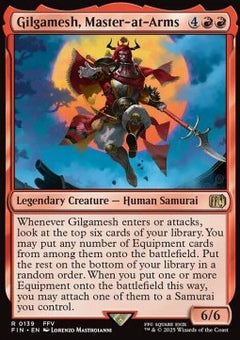 Gilgamesh, Master-at-Arms⁣ - Magic: The Gathering - FINAL FANTASY⁣ (Rare)⁣ [139]