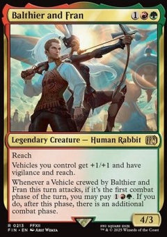 Balthier and Fran⁣ - Magic: The Gathering - FINAL FANTASY⁣ (Rare)⁣ [213]