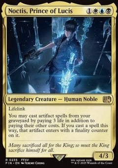 Noctis, Prince of Lucis⁣ - Magic: The Gathering - FINAL FANTASY⁣ (Rare)⁣ [235]