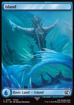 Island (V.1)⁣ - Magic: The Gathering - FINAL FANTASY⁣ (Land)⁣ [297]