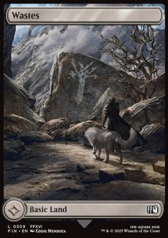 Wastes⁣ - Magic: The Gathering - FINAL FANTASY⁣ (Land)⁣ [309]