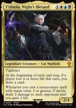 Y'shtola, Night's Blessed⁣ - Commander: Magic: The Gathering - FINAL FANTASY⁣ (Mythic)⁣ [7]
