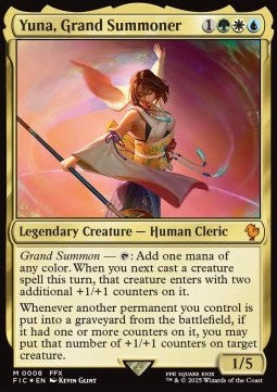 Yuna, Grand Summoner⁣ - Commander: Magic: The Gathering - FINAL FANTASY⁣ (Mythic)⁣ [8]
