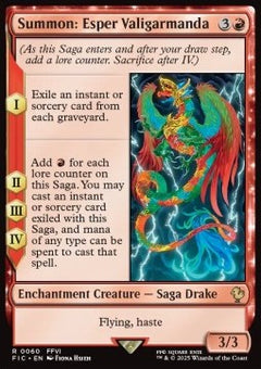 Summon: Esper Valigarmanda⁣ - Commander: Magic: The Gathering - FINAL FANTASY⁣ (Rare)⁣ [60]