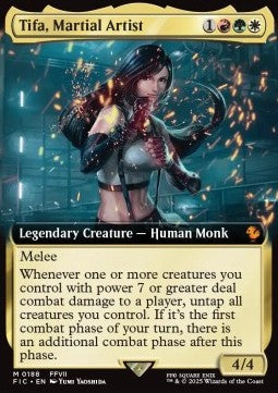 Tifa, Martial Artist (V.1)⁣ - Commander: Magic: The Gathering - FINAL FANTASY: Extras⁣ (Mythic)⁣ [188]