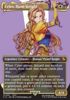 Celes, Rune Knight (V.2)⁣ - Commander: Magic: The Gathering - FINAL FANTASY: Extras⁣ (Mythic)⁣ [201]