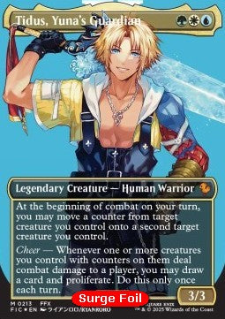 Tidus, Yuna's Guardian (V.3)⁣ - Commander: Magic: The Gathering - FINAL FANTASY: Extras⁣ (Mythic)⁣ [213]
