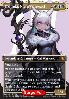 Y'shtola, Night's Blessed (V.3)⁣ - Commander: Magic: The Gathering - FINAL FANTASY: Extras⁣ (Mythic)⁣ [215]