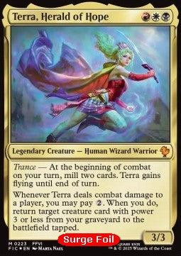 Terra, Herald of Hope⁣ - Commander: Magic: The Gathering - FINAL FANTASY: Collector's Edition⁣ (Mythic)⁣ [223]