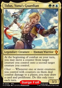 Tidus, Yuna's Guardian⁣ - Commander: Magic: The Gathering - FINAL FANTASY: Collector's Edition⁣ (Mythic)⁣ [224]