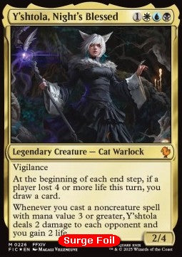 Y'shtola, Night's Blessed⁣ - Commander: Magic: The Gathering - FINAL FANTASY: Collector's Edition⁣ (Mythic)⁣ [226]