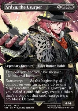 Ardyn, the Usurper (V.1)⁣ - Magic: The Gathering - FINAL FANTASY: Extras⁣ (Rare)⁣ [315]