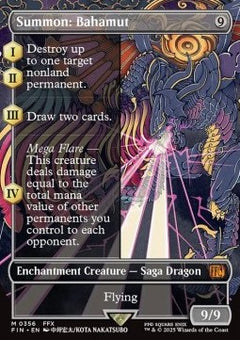 Summon: Bahamut⁣ - Magic: The Gathering - FINAL FANTASY: Extras⁣ (Mythic)⁣ [356]