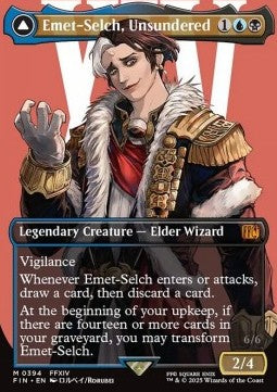 Emet-Selch, Unsundered // Hades, Sorcerer of Eld (V.1)⁣ - Magic: The Gathering - FINAL FANTASY: Extras⁣ (Mythic)⁣ [394]