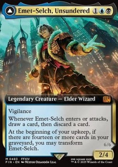 Emet-Selch, Unsundered // Hades, Sorcerer of Eld (V.2)⁣ - Magic: The Gathering - FINAL FANTASY: Extras⁣ (Mythic)⁣ [483]