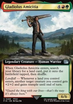 Gladiolus Amicitia⁣ - Magic: The Gathering - FINAL FANTASY: Extras⁣ (Uncommon)⁣ [489]