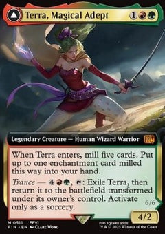 Terra, Magical Adept // Esper Terra (V.3)⁣ - Magic: The Gathering - FINAL FANTASY: Extras⁣ (Mythic)⁣ [511]